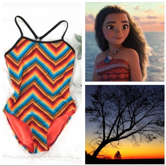 Joe Boxer Other - Joe Boxer Tribal orange blue yellow black swimsuit